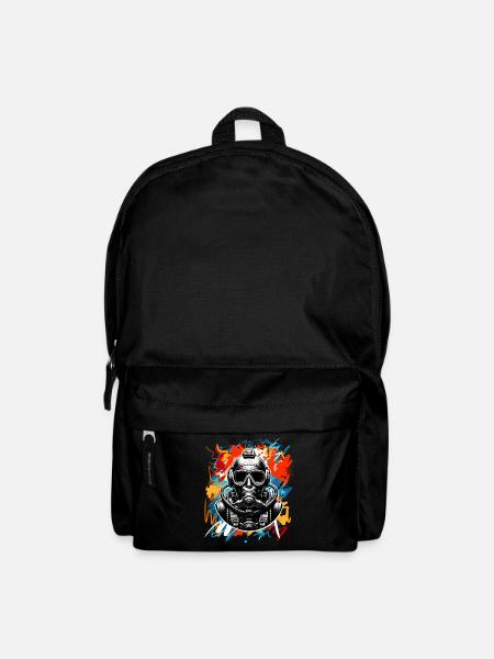 Tauchen Taucher - Rucksack - Schwarz