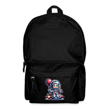 Astronaut Birthday - Backpack - black - Front