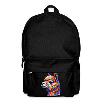 Alpaka - Rucksack - Schwarz - Vorne