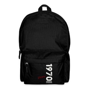 55ème anniversaire cadeau mari Original février 1970 - Sac à dos - noir - Devant