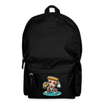 Football Pizza - Sac à dos - noir - Devant