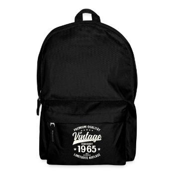 60th Birthday Gift Man Legend February 1965 - Backpack - black - Front