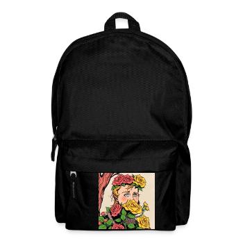 Knight Rose - Rucksack - Schwarz - Vorne