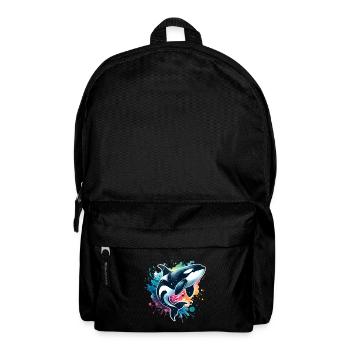 Orque Épaulard - Sac à dos - noir - Devant