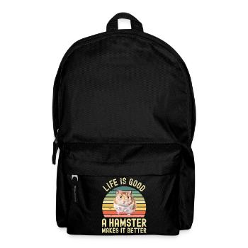 Hamster - Backpack - black - Front