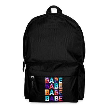 Babe Schatz party ladies girls celebrate Girlie - Rucksack - Schwarz - Vorne