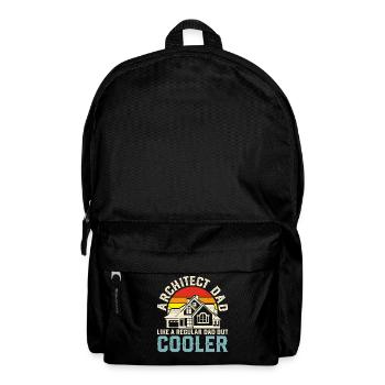 Architekt - Rucksack - Schwarz - Vorne