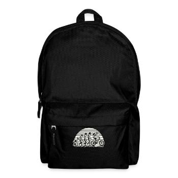 Evolution Fahrrad Mountainbike Radsport Abenteuer - Rucksack - Schwarz - Vorne