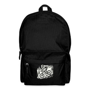 Adventure mountain biking with Bigfoot bike - Backpack - black - Front