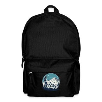 Cycling Adventure Mountains Night Riders - Backpack - black - Front