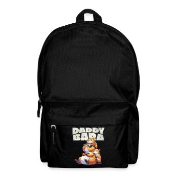 Daddybara Capybara Father Dad - Backpack - black - Front