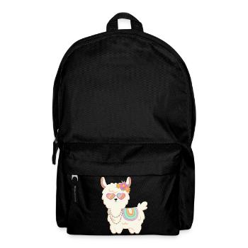Sweet Llama Summer - Backpack - black - Front