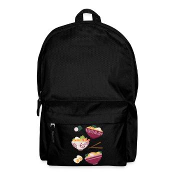 Ramen Nourriture Japonaise Chats Design - Sac à dos - noir - Devant