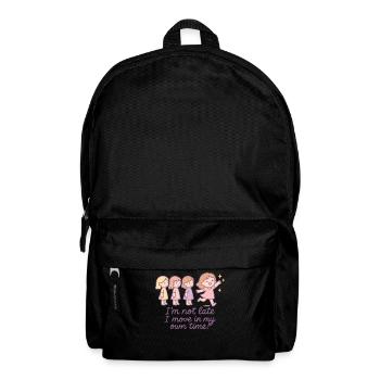 I'm Not Too Late Girl Ballet - Backpack - black - Front