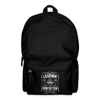 35ème anniversaire cadeau mari Original août 1990 - Sac à dos - noir - Devant