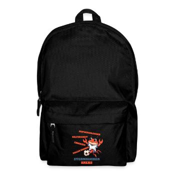 Soccer Zodiac Cancer Soccer Player Traits - Backpack - black - Front