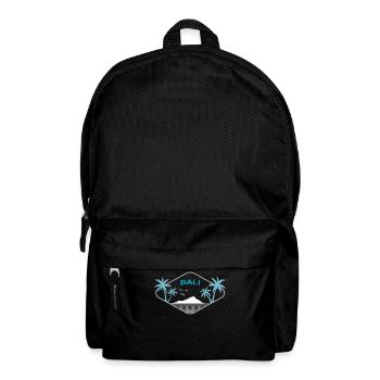 Bali, Ubud, Palmiers, Île, Plage de sable, Yoga, Nusa Penida - Sac à dos - noir - Devant