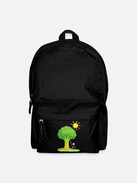 Brokkolibaum Swingin' Tage - Rucksack - Schwarz