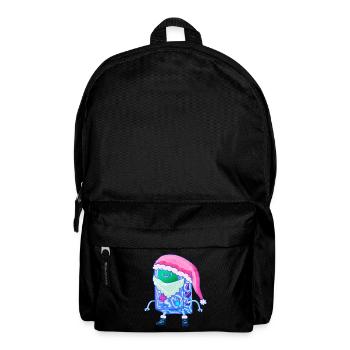 Weihnachts Game Konsole Kawaii Robot Santa - Rucksack - Schwarz - Vorne