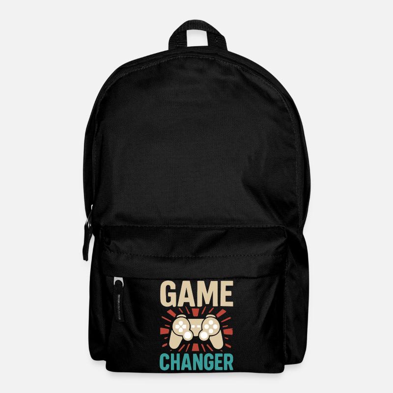 Retro Vintage Gaming - Rucksack - Schwarz