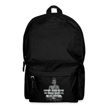 La bonté du Bouddha : Vie naturelle - Sac à dos - noir - Devant