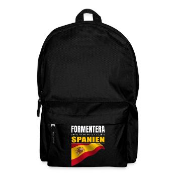 Formentera - Rucksack - Schwarz - Vorne