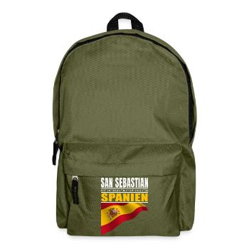 San Sebastian - Backpack - olive green - Front