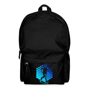 Running motif for real lovers - Backpack - black - Front