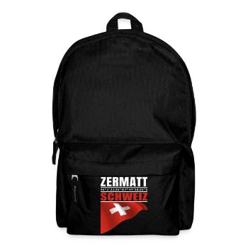 Zermatt - Backpack - black - Front