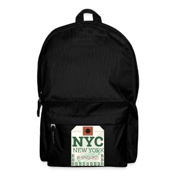 NYC Bold Passport Stamp - Backpack - black - Front