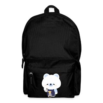 Barista Polar Bear Douillet - Sac à dos - noir - Devant