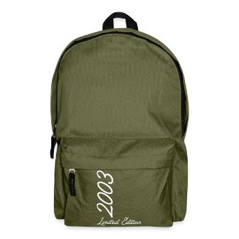 Year 2003 Limited Edition - Backpack - olive green - Front