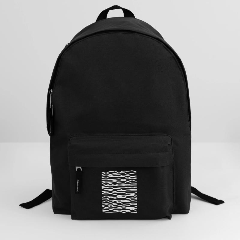 Zebra Wave Stripe Pattern Backpack