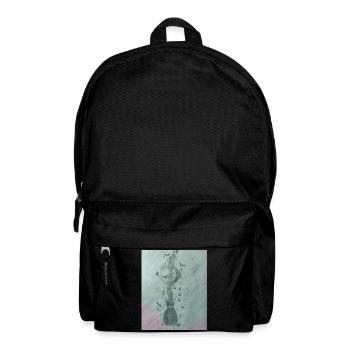 Magic Wand and Spiral - Backpack - black - Front