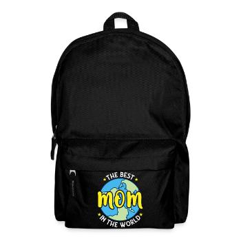 Best Mom in the World - Mothers Day - Backpack - black - Front
