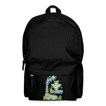 Wir Produzieren Nur Bio Abgase. - Rucksack - Schwarz - Vorne