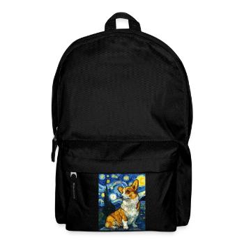 Corgi gallois Pembroke - Sac à dos - noir - Devant