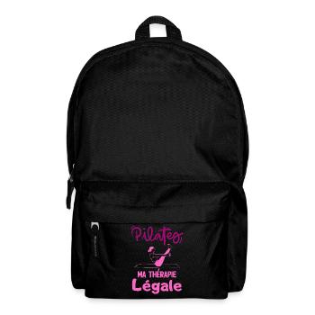 Pilates Ma Thérapie Légale - Sac à dos - noir - Devant