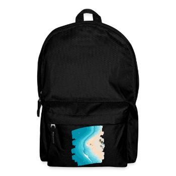 Beach Dream Illustration - Backpack - black - Front