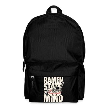 Ramen State of Mind Kawaii - Backpack - black - Front