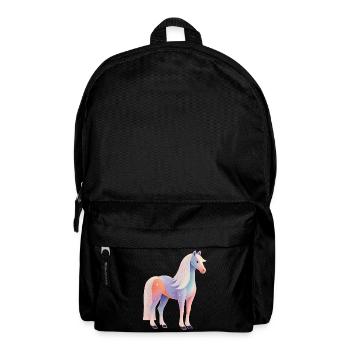 Pferd - Rucksack - Schwarz - Vorne