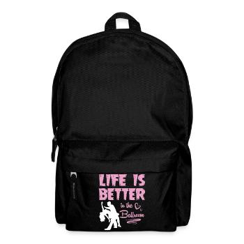 Walzer Paartanz - Rucksack - Schwarz - Vorne