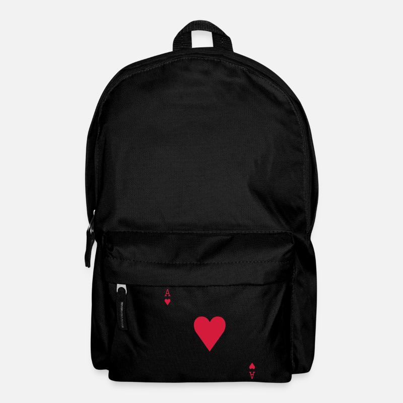 As de coeur - Sac à dos - noir