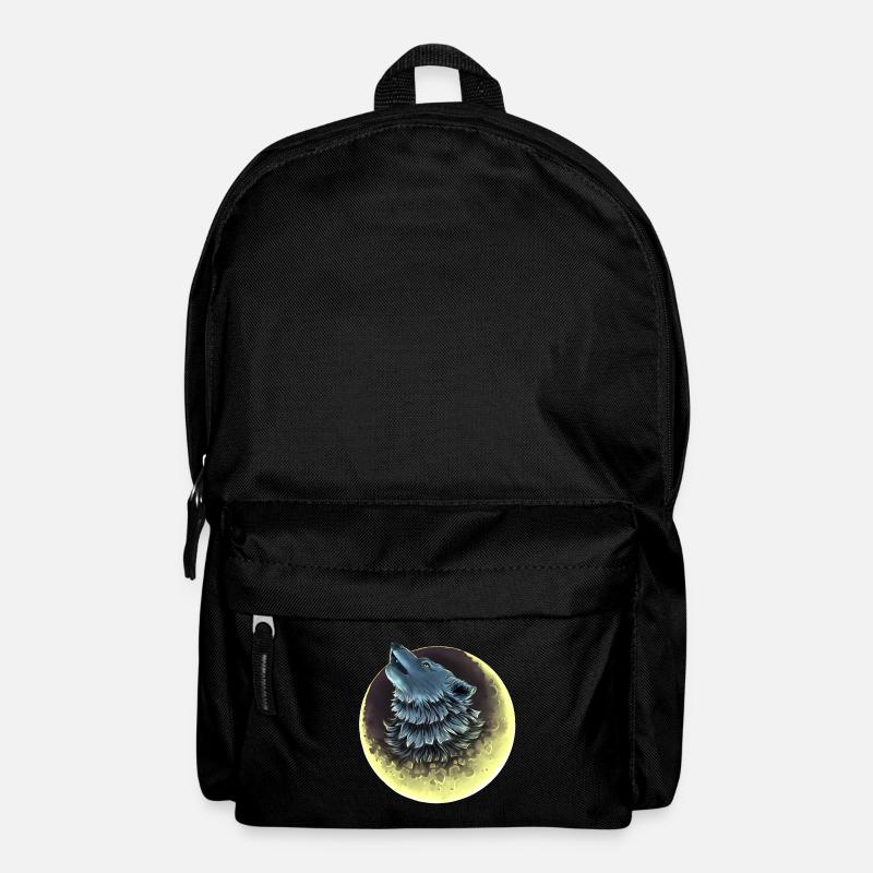 Wolf Canis Lupus - Rucksack - Schwarz