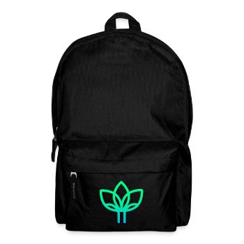 Fleur colorée au nom de la conservation de la nature - Sac à dos - noir - Devant