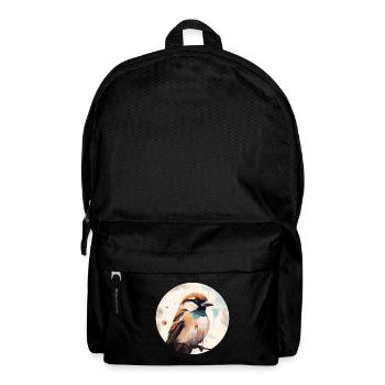 Haussperling - Rucksack - Schwarz - Vorne