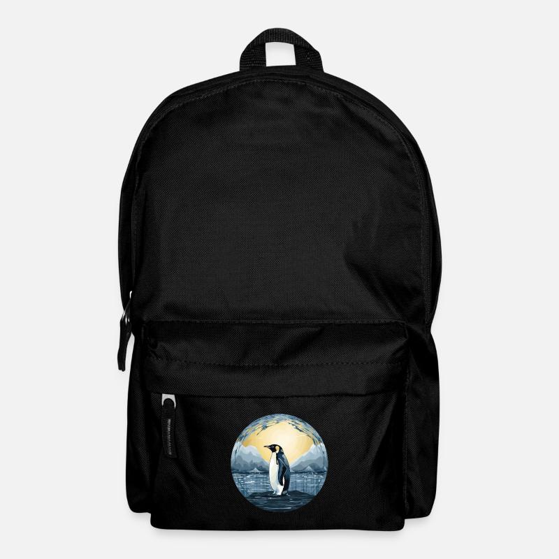 Pinguin - Rucksack - Schwarz