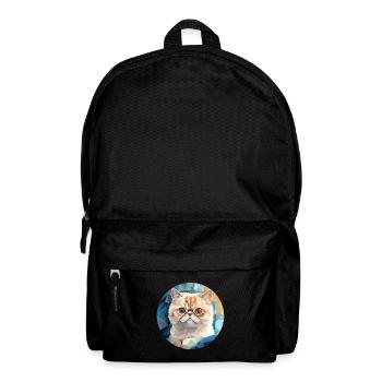 Exotische Kurzhaarkatze - Rucksack - Schwarz - Vorne