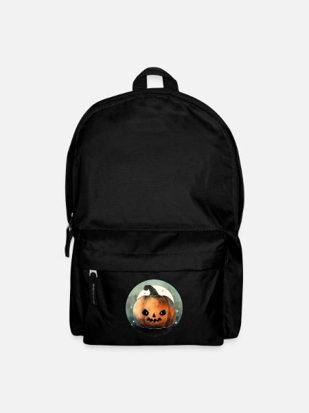 Halloween Pumpkin - Backpack - black