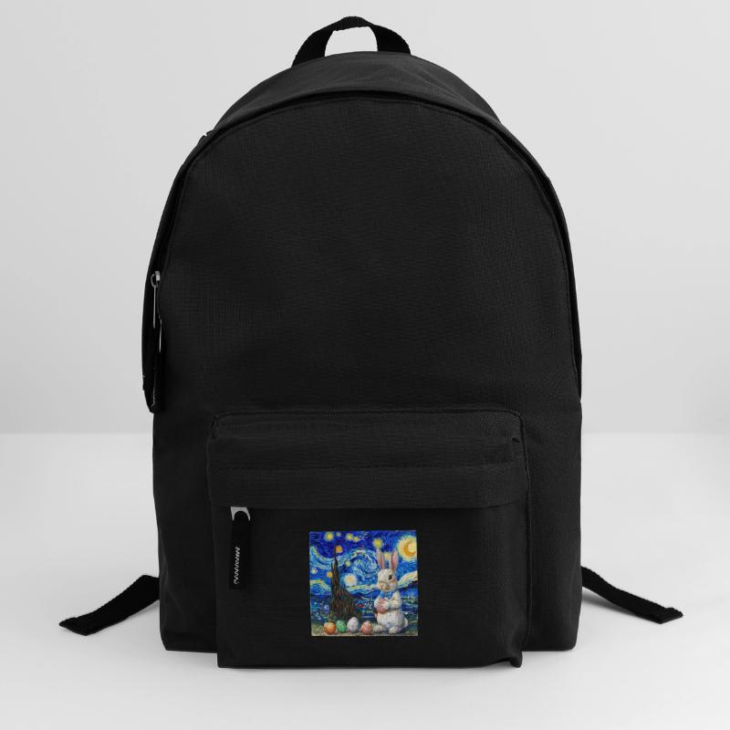 easter bunny, easter, bunny, happy easter, easter eggs Backpack